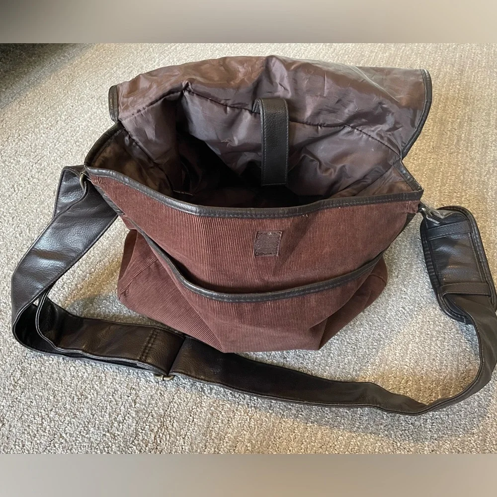 Brown Laptop/Messenger Bag